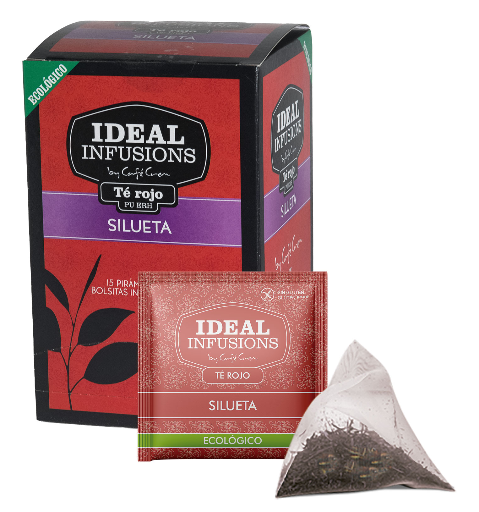 Ideal Infusions Té Rojo Silueta Ecológico