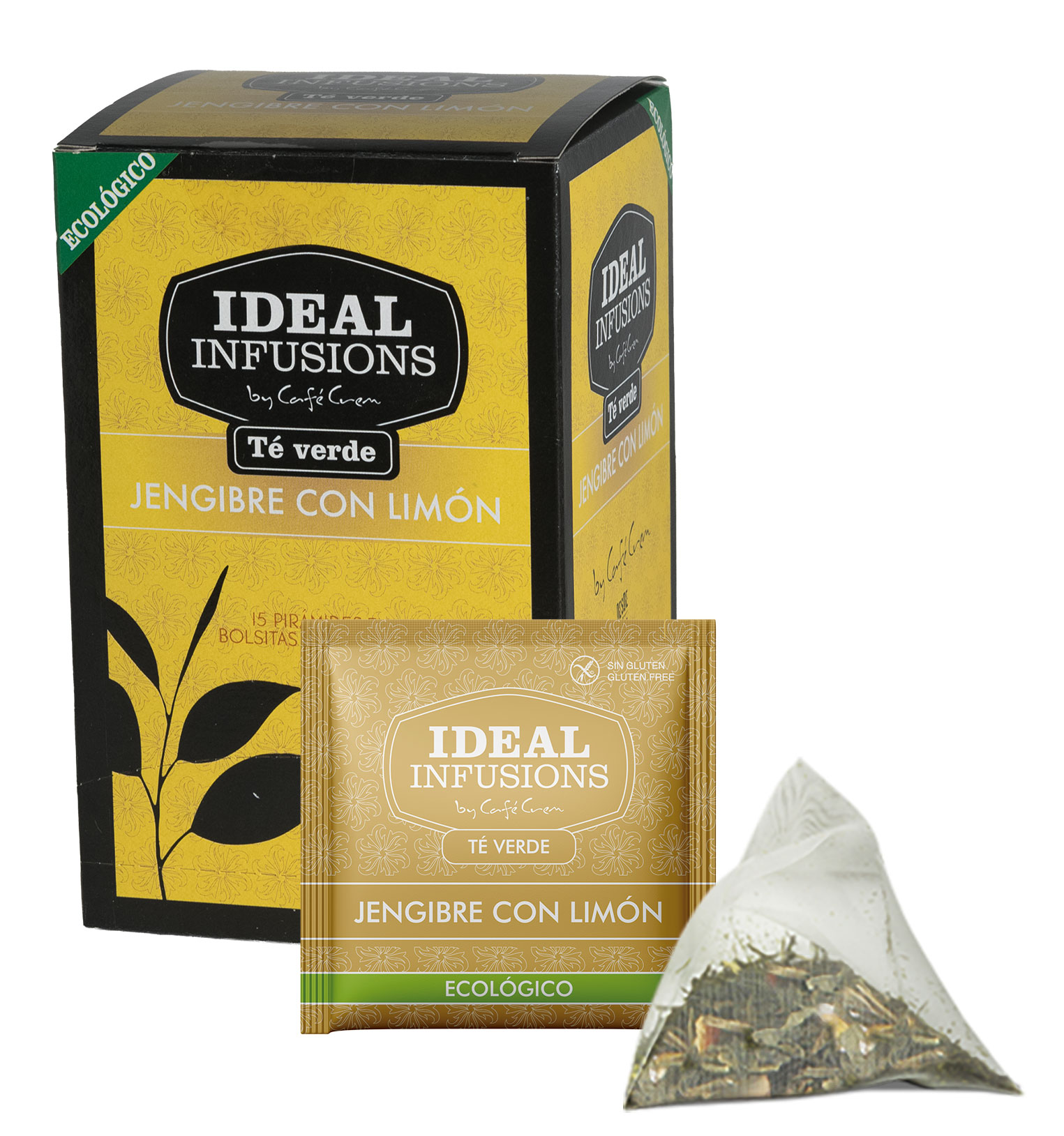 Ideal Infusions Jengibre con limón ecológico