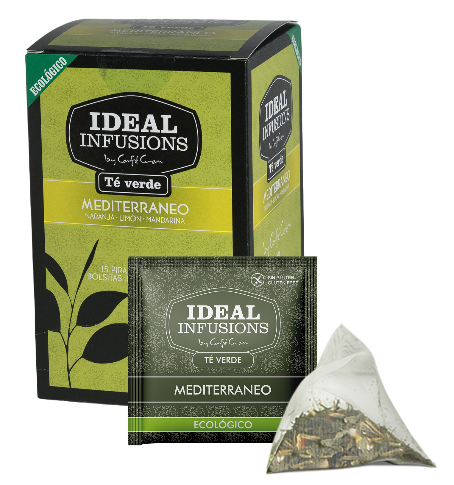 Ideal Infusions té verde mediterráneo ecológico